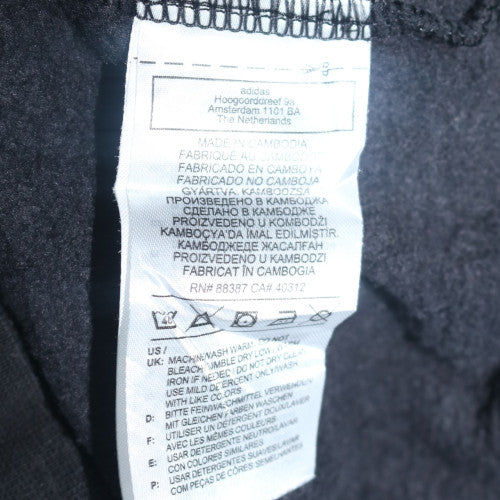 Mens UK Size XS adidas Black Pullover Hoodie