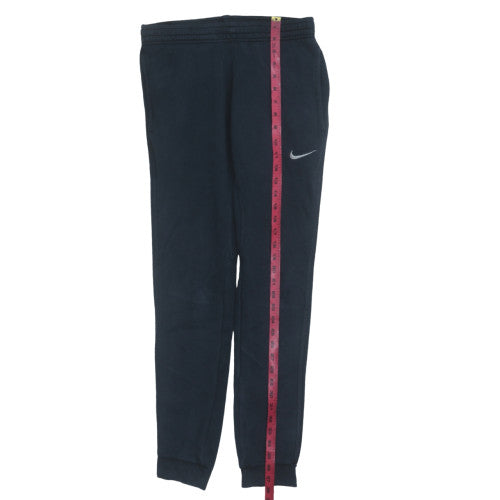 Mens UK Size S Nike Regular Fit Jogger Black Trousers