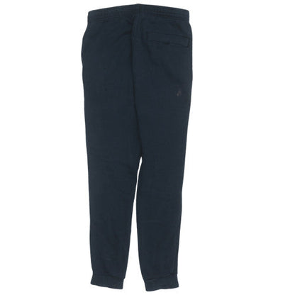 Mens UK Size S Nike Regular Fit Jogger Black Trousers
