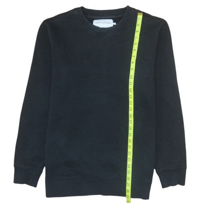 Mens UK Size XL Calvin Klein Jeans Black Pullover Sweatshirt