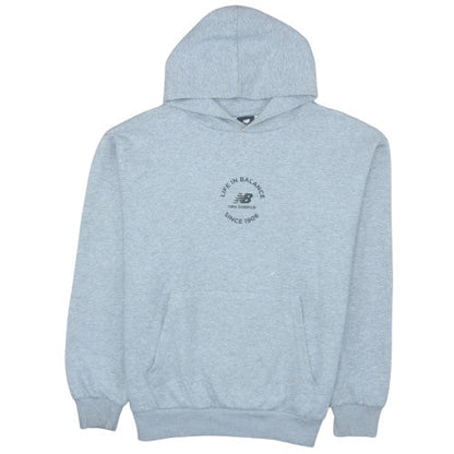 Mens UK Size S New Balance Grey Pullover Hoodie