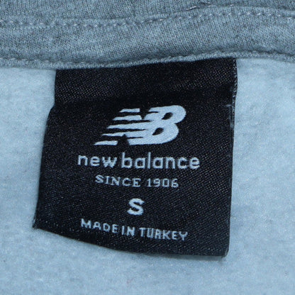 Mens UK Size S New Balance Grey Pullover Hoodie