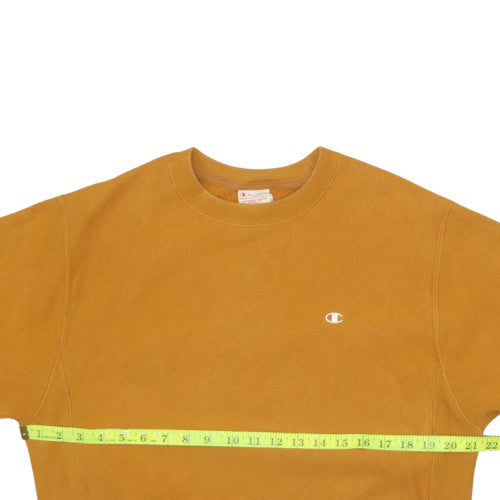 Mens UK Size S Champion Brown Pullover Sweatshirt