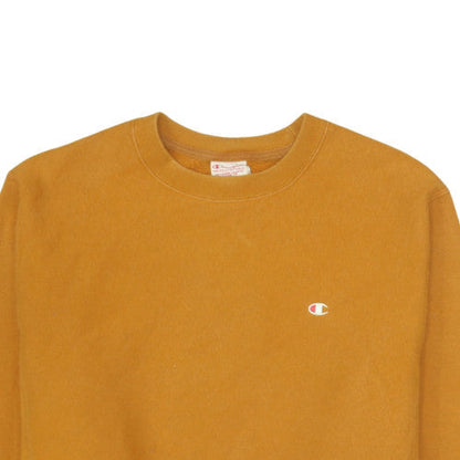Mens UK Size S Champion Brown Pullover Sweatshirt