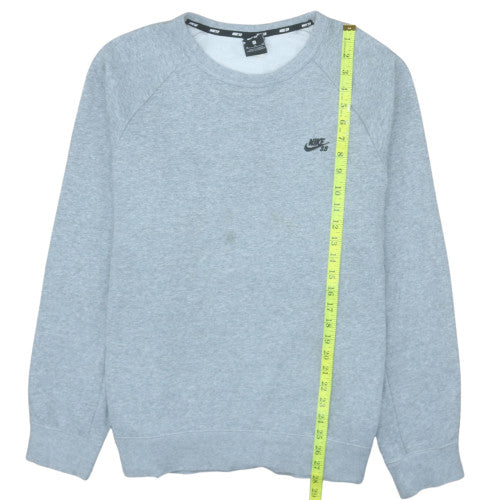 Mens UK Size XL Nike Grey Pullover Sweatshirt