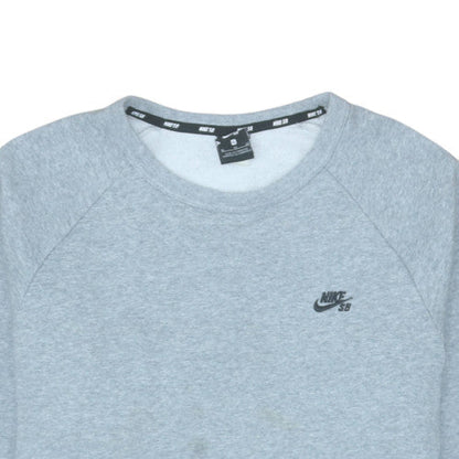 Mens UK Size XL Nike Grey Pullover Sweatshirt