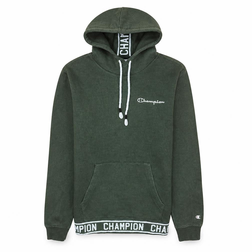 Womens UK Size M Champion Green Pullover Hoodie