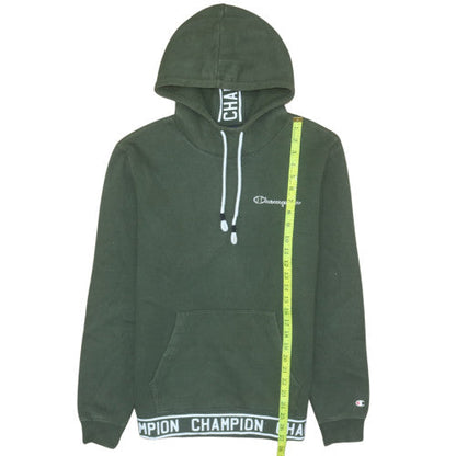 Womens UK Size M Champion Green Pullover Hoodie