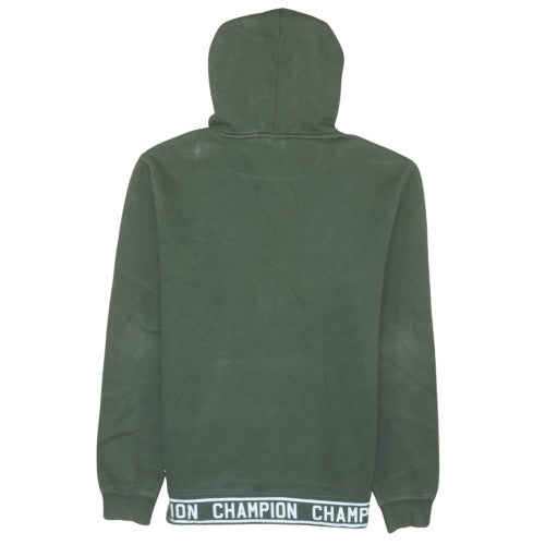 Womens UK Size M Champion Green Pullover Hoodie