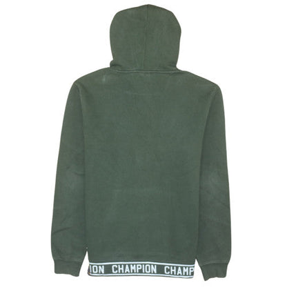 Womens UK Size M Champion Green Pullover Hoodie