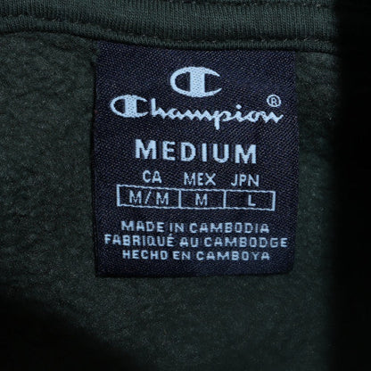 Womens UK Size M Champion Green Pullover Hoodie
