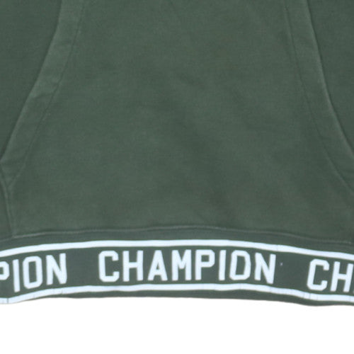 Womens UK Size M Champion Green Pullover Hoodie