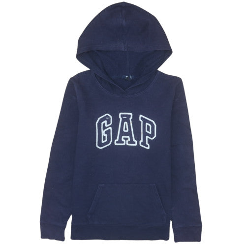 Womens UK Size S Gap Blue Pullover Hoodie