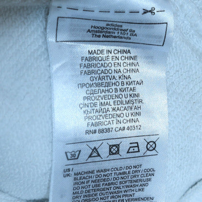 Womens UK Size S adidas White Pullover Sweatshirt