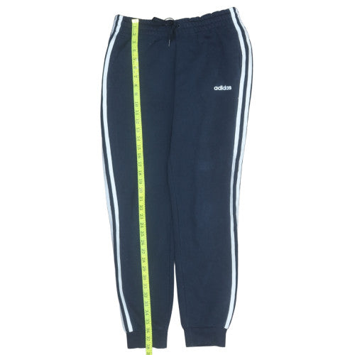 Womens UK Size 12-14 adidas Regular Fit Track Pants Blue Trousers