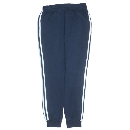 Womens UK Size 12-14 adidas Regular Fit Track Pants Blue Trousers