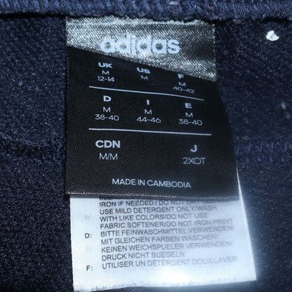 Womens UK Size 12-14 adidas Regular Fit Track Pants Blue Trousers