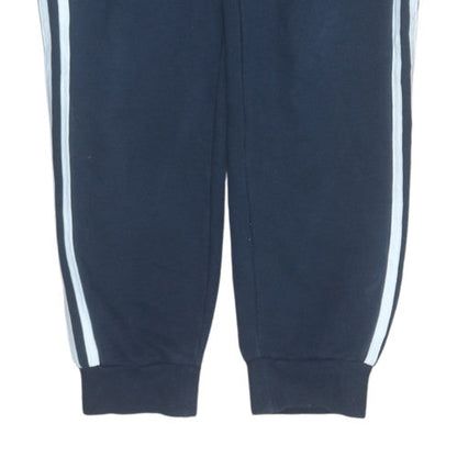 Womens UK Size 12-14 adidas Regular Fit Track Pants Blue Trousers