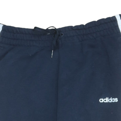 Womens UK Size 12-14 adidas Regular Fit Track Pants Blue Trousers