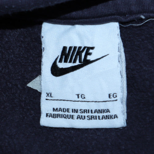 Womens UK Size XL Nike Blue Pullover Hoodie