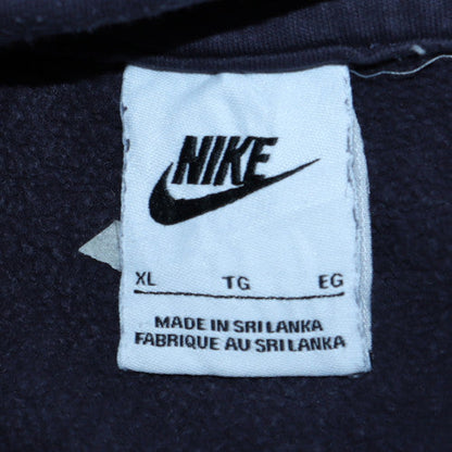 Womens UK Size XL Nike Blue Pullover Hoodie