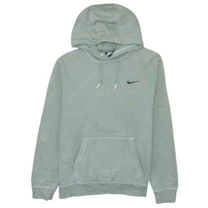 Womens UK Size L Nike Green Pullover Hoodie