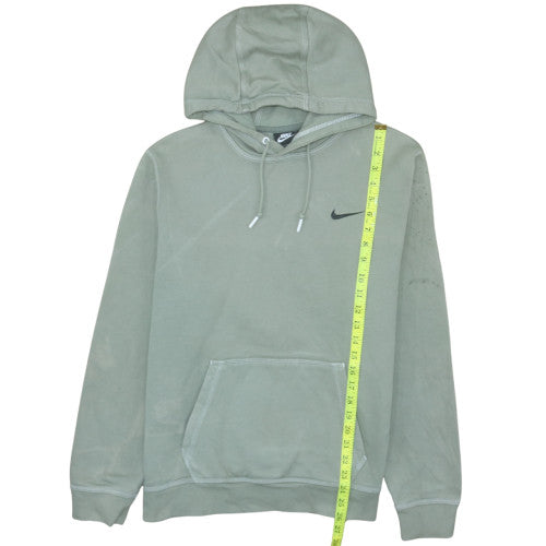 Womens UK Size L Nike Green Pullover Hoodie