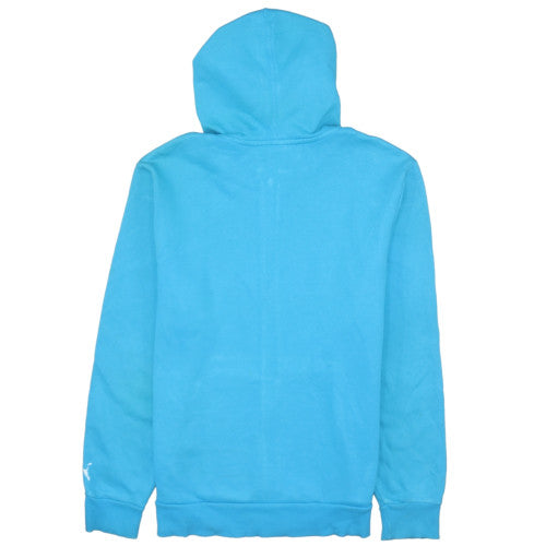 Mens UK Size M PUMA Blue Full Zip Hoodie