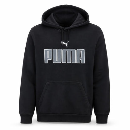 Mens UK Size XL PUMA Black Pullover Hoodie