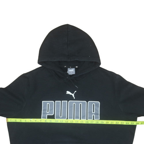 Mens UK Size XL PUMA Black Pullover Hoodie