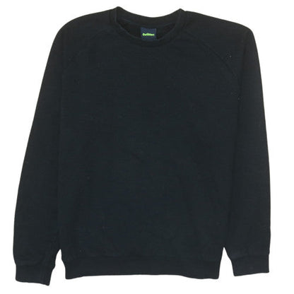 Mens UK Size M Outfitters Black Pullover Sweatshirt