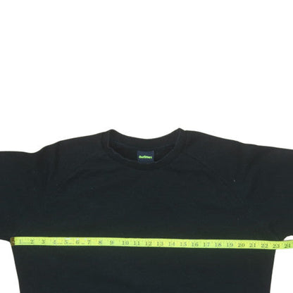 Mens UK Size M Outfitters Black Pullover Sweatshirt
