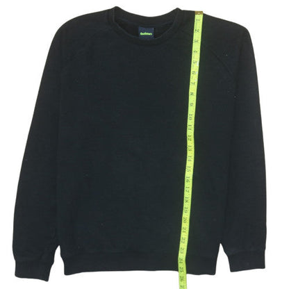 Mens UK Size M Outfitters Black Pullover Sweatshirt