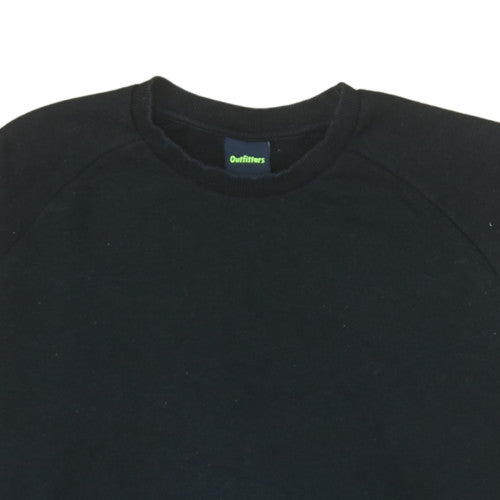 Mens UK Size M Outfitters Black Pullover Sweatshirt