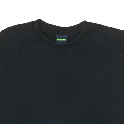 Mens UK Size M Outfitters Black Pullover Sweatshirt
