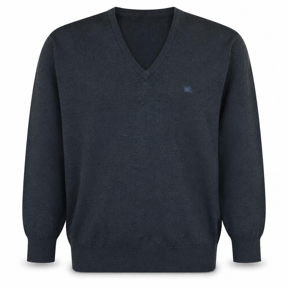 Mens UK Size S Burberry Grey Pullover Jumper