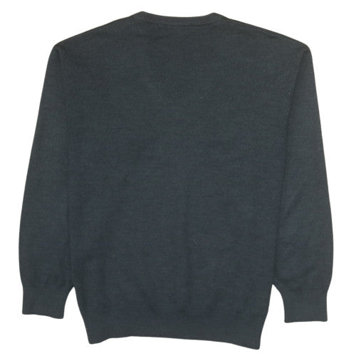 Mens UK Size S Burberry Grey Pullover Jumper