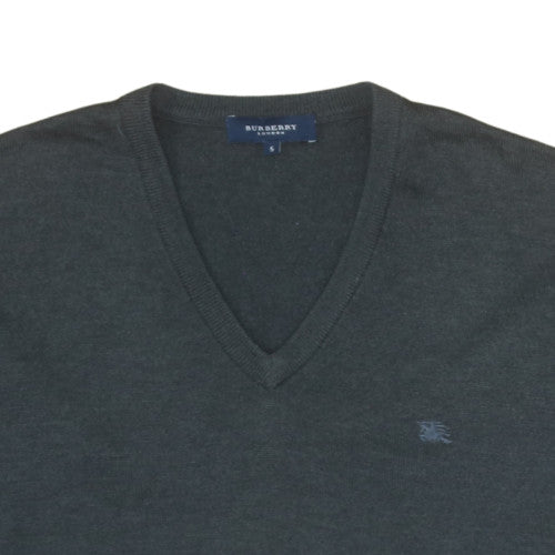 Mens UK Size S Burberry Grey Pullover Jumper