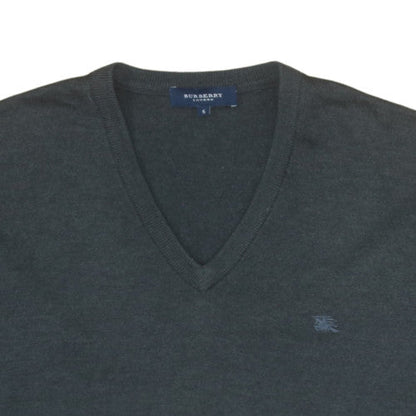 Mens UK Size S Burberry Grey Pullover Jumper