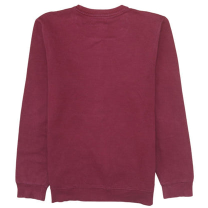 Mens UK Size S adidas Red Pullover Sweatshirt