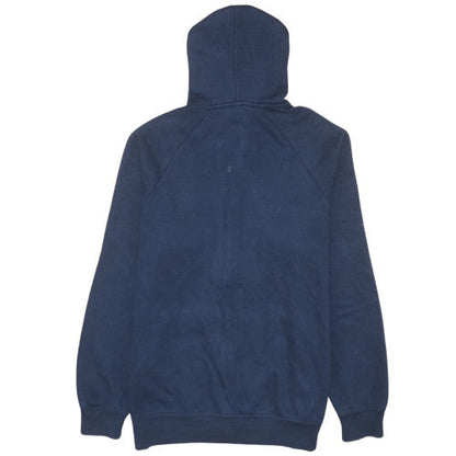 Mens UK Size L Umbro Blue Full Zip Hoodie
