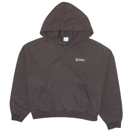 Womens UK Size L New Balance Brown Pullover Hoodie
