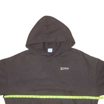 Womens UK Size L New Balance Brown Pullover Hoodie