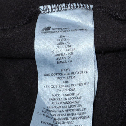 Womens UK Size L New Balance Brown Pullover Hoodie