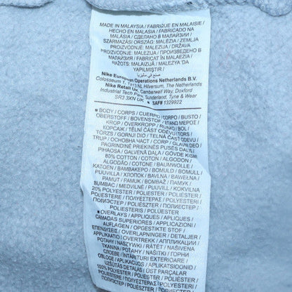 Mens UK Size L Nike Grey Pullover Hoodie