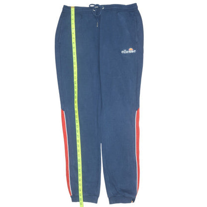Mens UK Size L ellesse Regular Fit Jogger Blue Trousers