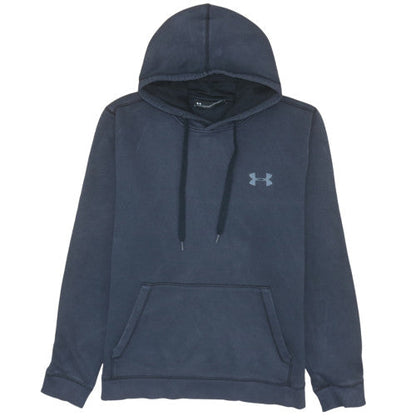 Mens UK Size L Under armour Blue Pullover Hoodie