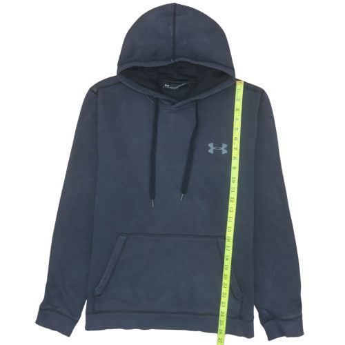 Mens UK Size L Under armour Blue Pullover Hoodie