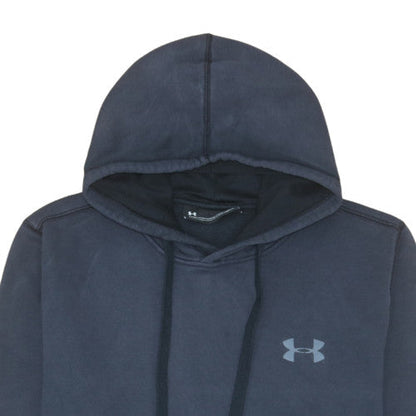 Mens UK Size L Under armour Blue Pullover Hoodie
