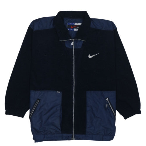 Mens UK Size 3XL Nike Blue Bomber Jacket